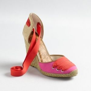 Brand New Ann Taylor LOFT Laced Espadrille Size 8